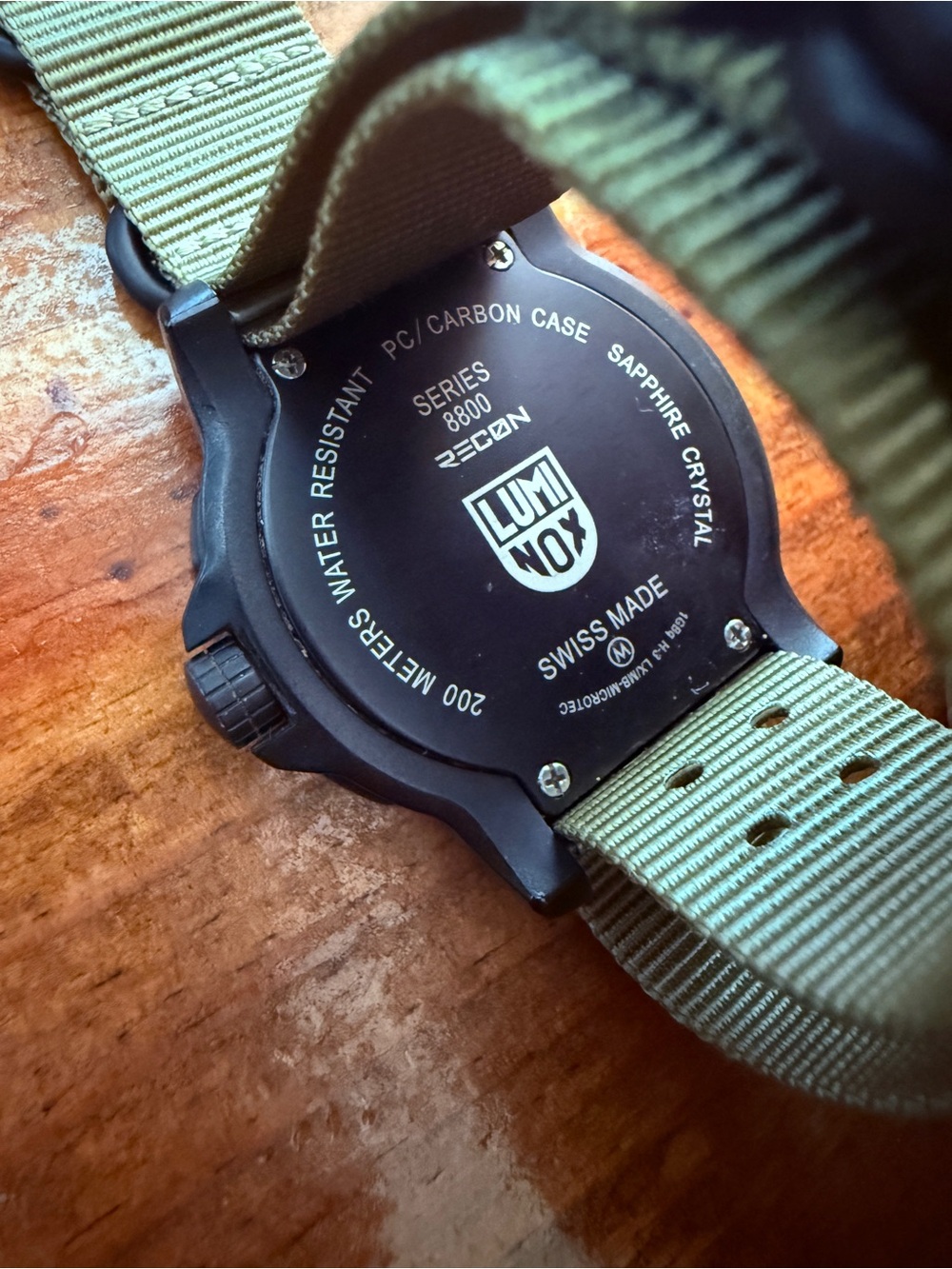 LUMINOX Recon Point Quartz Black Dial Mens Watch - Picture 3 of 5